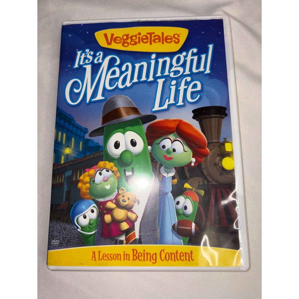 VeggieTales Its a Meaningful Life DVD 2010 Big Idea Lesson in Being Content